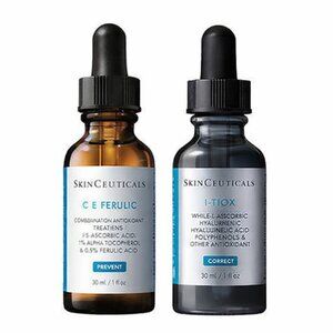 Skinceuticals C E 30 ml + Skinceuticals P-TIOX Set both 30ml New in Box